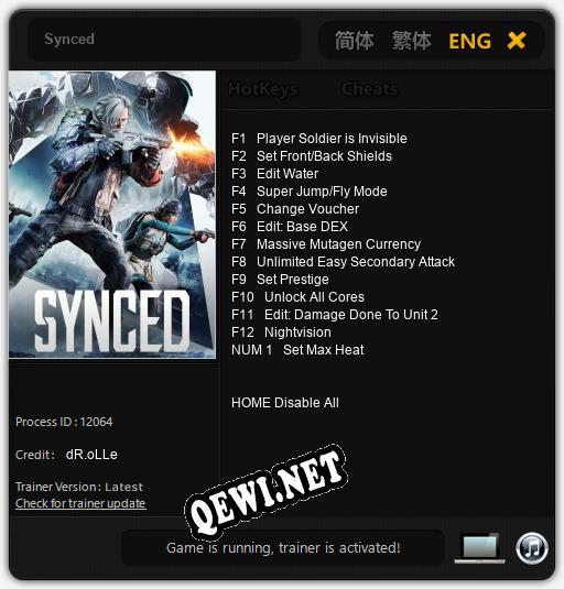 Synced: ТРЕЙНЕР И ЧИТЫ (V1.0.99)