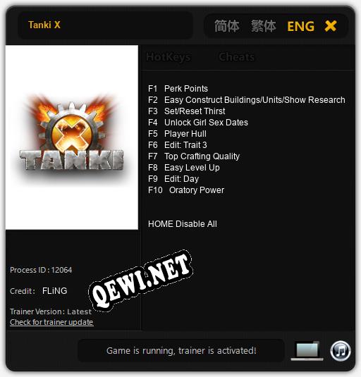 Tanki X: ТРЕЙНЕР И ЧИТЫ (V1.0.72)