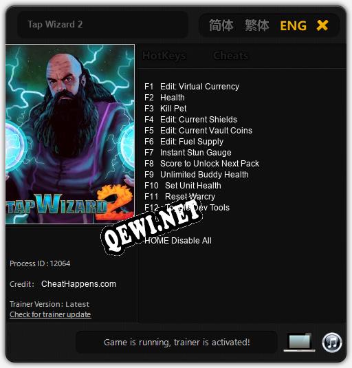 Tap Wizard 2: ТРЕЙНЕР И ЧИТЫ (V1.0.54)