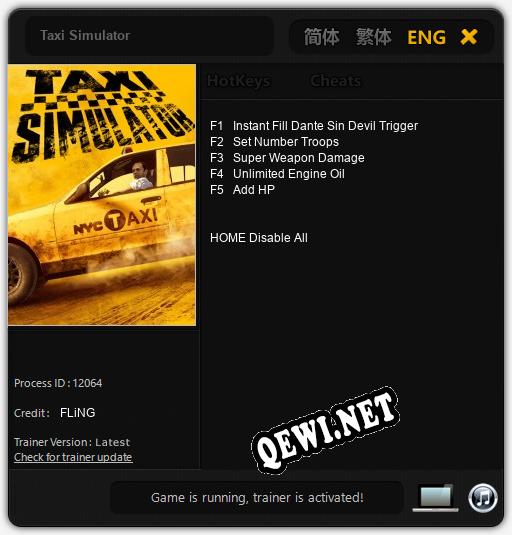 Taxi Simulator: ТРЕЙНЕР И ЧИТЫ (V1.0.72)