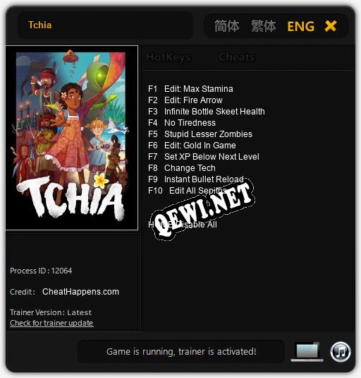 Трейнер для Tchia [v1.0.6]
