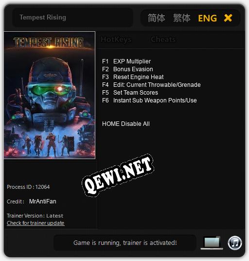Tempest Rising: Читы, Трейнер +6 [MrAntiFan]