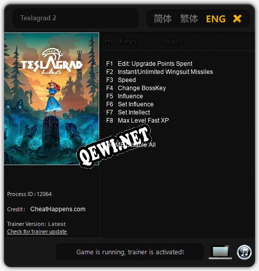 Teslagrad 2: ТРЕЙНЕР И ЧИТЫ (V1.0.87)