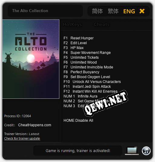 The Alto Collection: ТРЕЙНЕР И ЧИТЫ (V1.0.48)