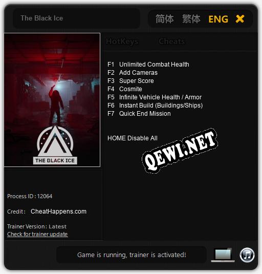The Black Ice: Трейнер +7 [v1.5]