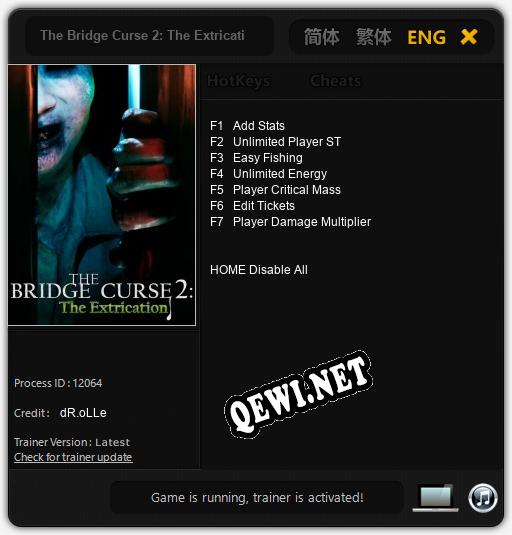 The Bridge Curse 2: The Extrication: ТРЕЙНЕР И ЧИТЫ (V1.0.44)