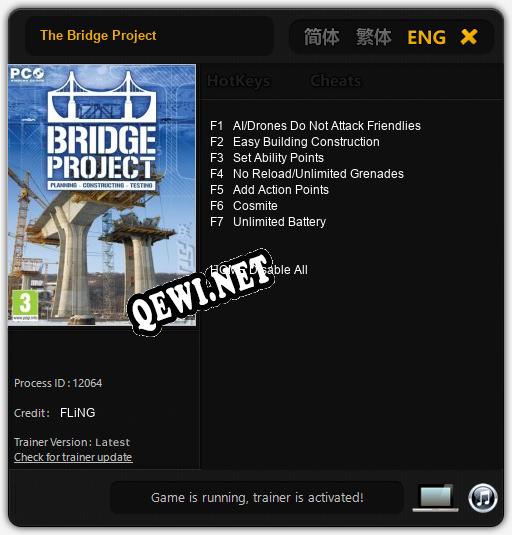 The Bridge Project: Читы, Трейнер +7 [FLiNG]