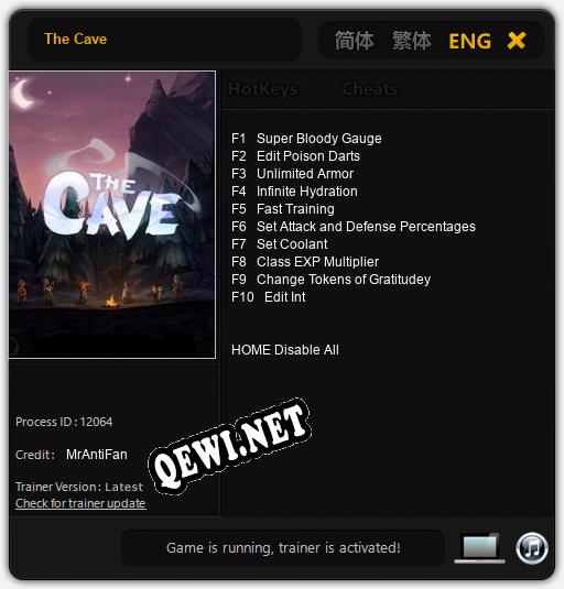 The Cave: Читы, Трейнер +10 [MrAntiFan]