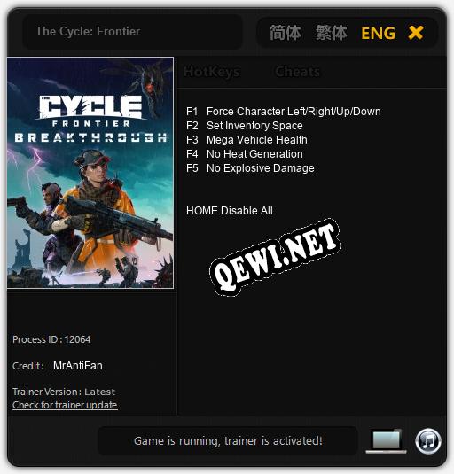 The Cycle: Frontier: Читы, Трейнер +5 [MrAntiFan]