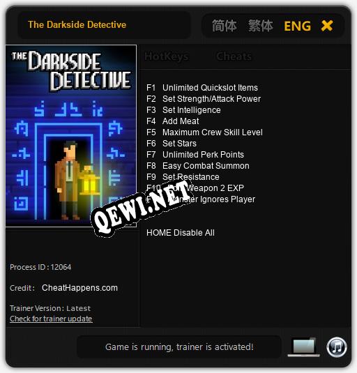 Трейнер для The Darkside Detective [v1.0.6]