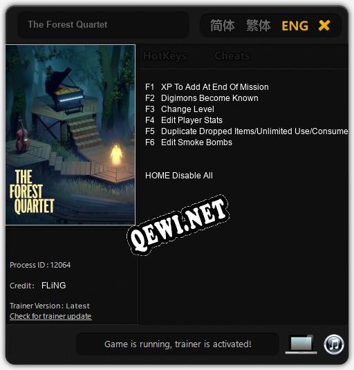 The Forest Quartet: Читы, Трейнер +6 [FLiNG]