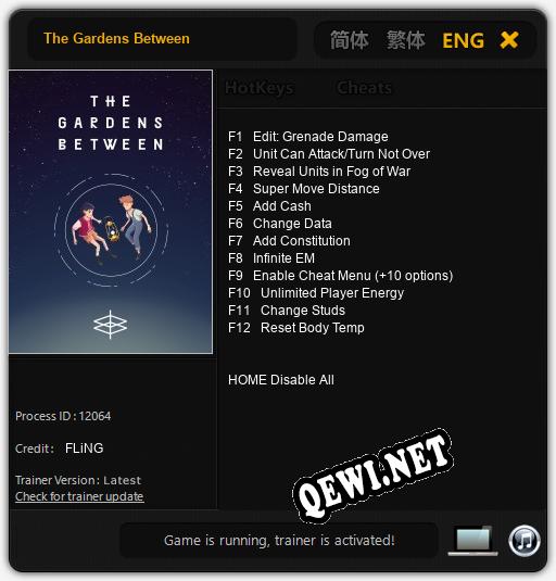 The Gardens Between: Читы, Трейнер +12 [FLiNG]