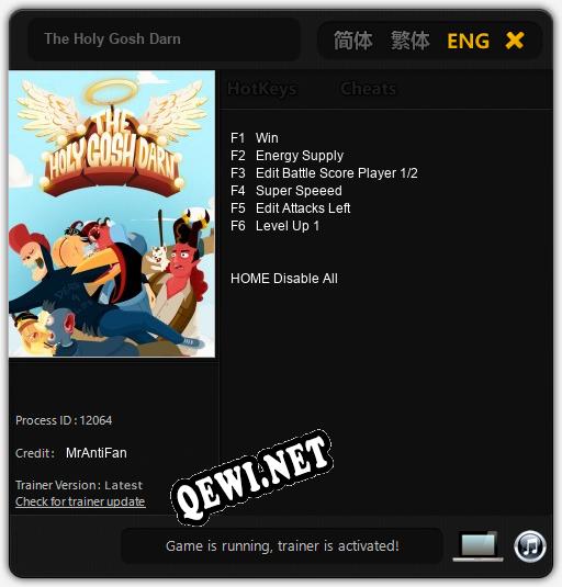 The Holy Gosh Darn: ТРЕЙНЕР И ЧИТЫ (V1.0.68)