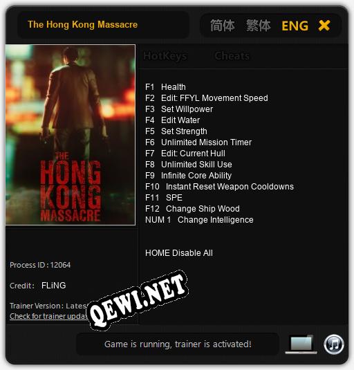 Трейнер для The Hong Kong Massacre [v1.0.4]