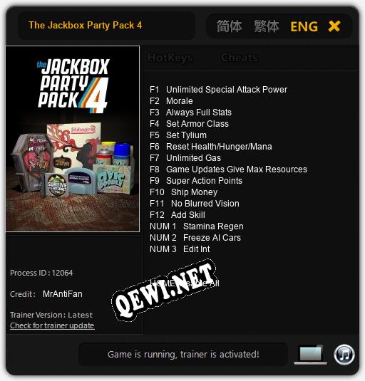 The Jackbox Party Pack 4: ТРЕЙНЕР И ЧИТЫ (V1.0.29)