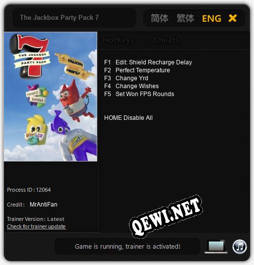 The Jackbox Party Pack 7: ТРЕЙНЕР И ЧИТЫ (V1.0.27)