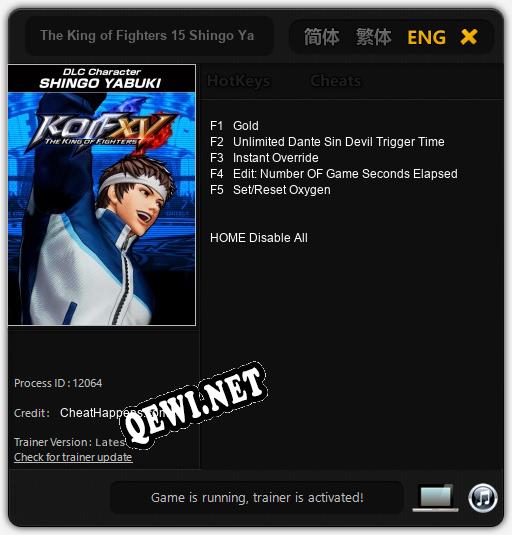 The King of Fighters 15 Shingo Yabuki: Читы, Трейнер +5 [CheatHappens.com]