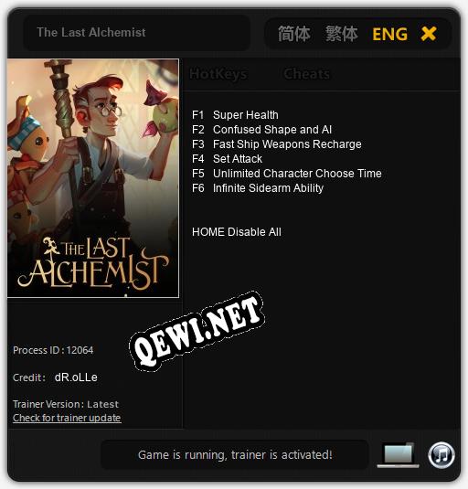The Last Alchemist: Читы, Трейнер +6 [dR.oLLe]