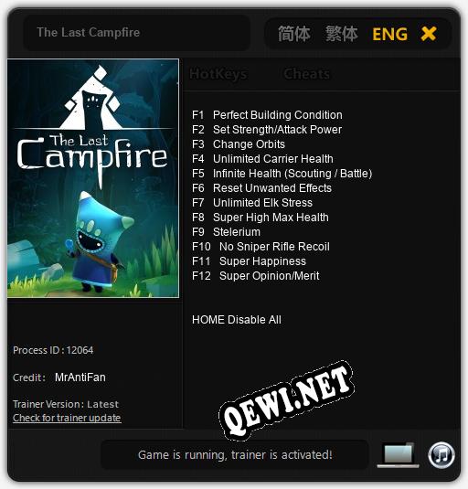 The Last Campfire: Читы, Трейнер +12 [MrAntiFan]