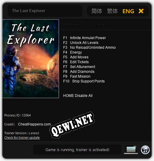 The Last Explorer: Читы, Трейнер +10 [CheatHappens.com]