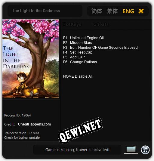 The Light in the Darkness: Читы, Трейнер +6 [CheatHappens.com]