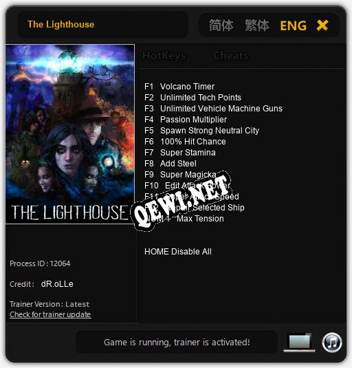 The Lighthouse: Читы, Трейнер +13 [dR.oLLe]