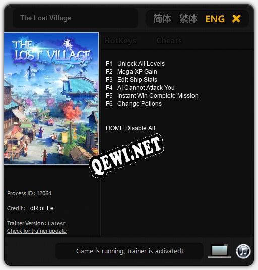 The Lost Village: ТРЕЙНЕР И ЧИТЫ (V1.0.54)