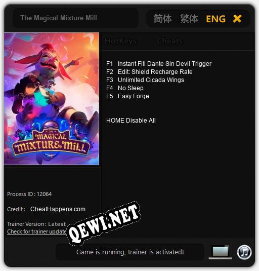 The Magical Mixture Mill: Читы, Трейнер +5 [CheatHappens.com]