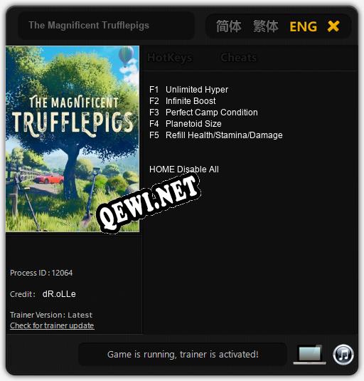 The Magnificent Trufflepigs: Читы, Трейнер +5 [dR.oLLe]