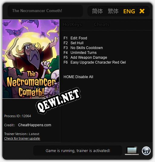 The Necromancer Cometh!: ТРЕЙНЕР И ЧИТЫ (V1.0.44)