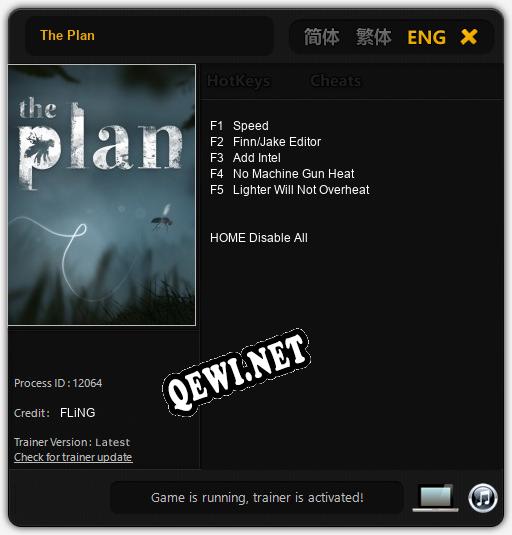 Трейнер для The Plan [v1.0.6]