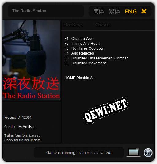 The Radio Station: Трейнер +6 [v1.2]