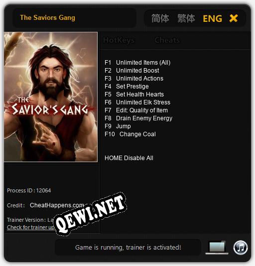 The Saviors Gang: Трейнер +10 [v1.2]
