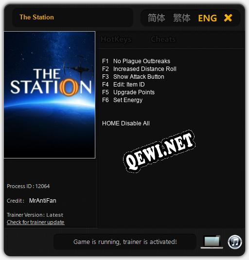 The Station: Трейнер +6 [v1.9]