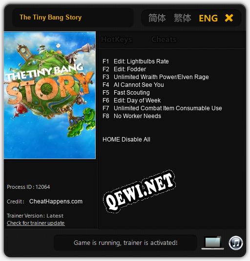 Трейнер для The Tiny Bang Story [v1.0.9]