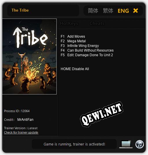 The Tribe: Читы, Трейнер +13 [CheatHappens.com]