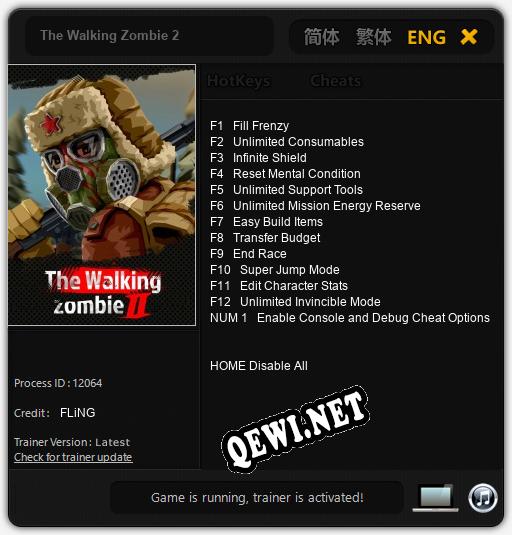 The Walking Zombie 2: ТРЕЙНЕР И ЧИТЫ (V1.0.70)
