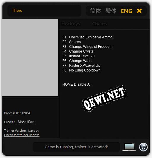 Трейнер для There [v1.0.8]