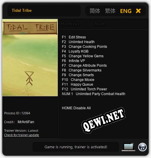 Tidal Tribe: Читы, Трейнер +13 [FLiNG]