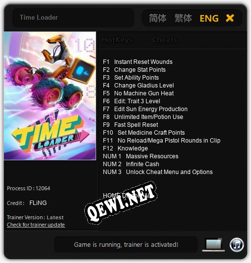 Трейнер для Time Loader [v1.0.2]