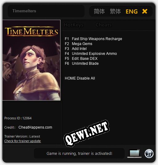 Timemelters: Читы, Трейнер +6 [CheatHappens.com]