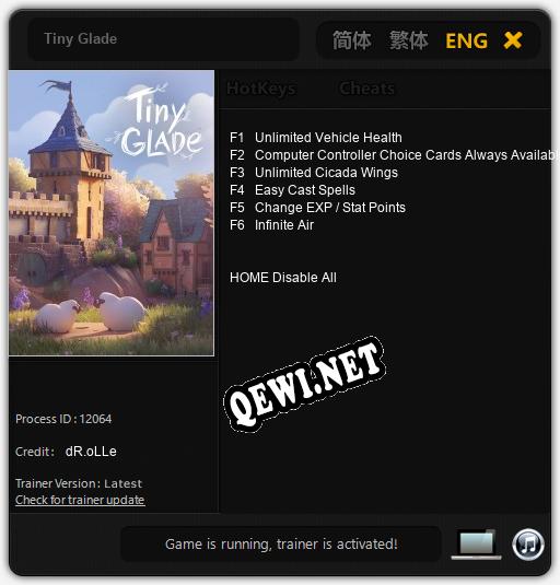 Tiny Glade: ТРЕЙНЕР И ЧИТЫ (V1.0.85)