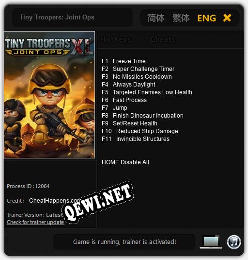 Tiny Troopers: Joint Ops: ТРЕЙНЕР И ЧИТЫ (V1.0.23)