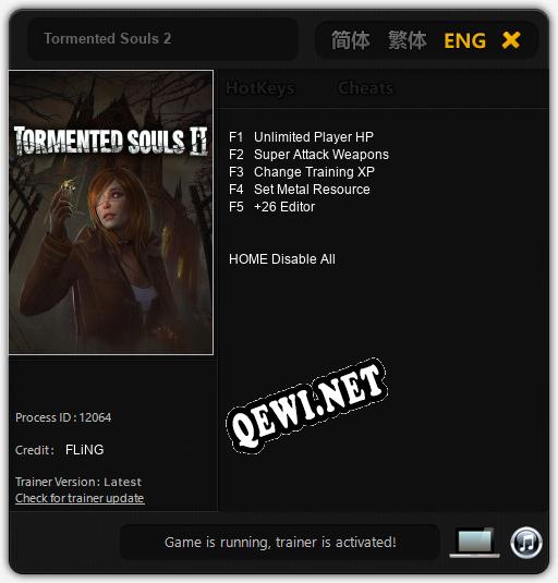 Tormented Souls 2: ТРЕЙНЕР И ЧИТЫ (V1.0.61)