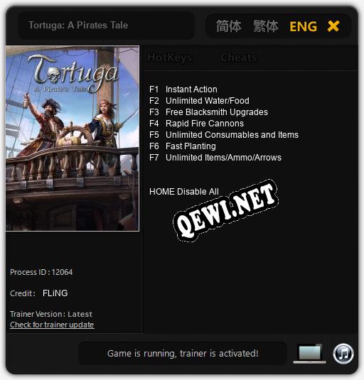 Tortuga: A Pirates Tale: ТРЕЙНЕР И ЧИТЫ (V1.0.81)