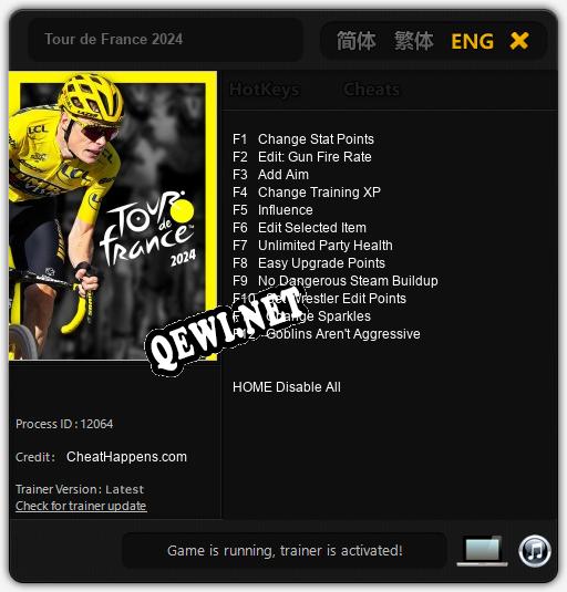 Tour de France 2024: ТРЕЙНЕР И ЧИТЫ (V1.0.4)