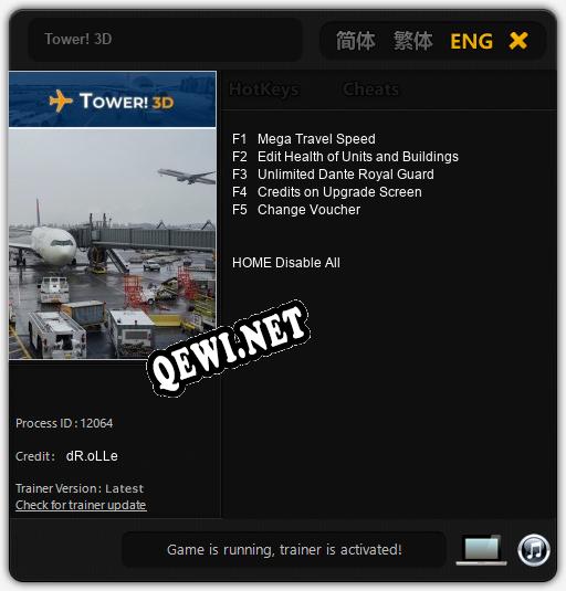 Tower! 3D: ТРЕЙНЕР И ЧИТЫ (V1.0.99)