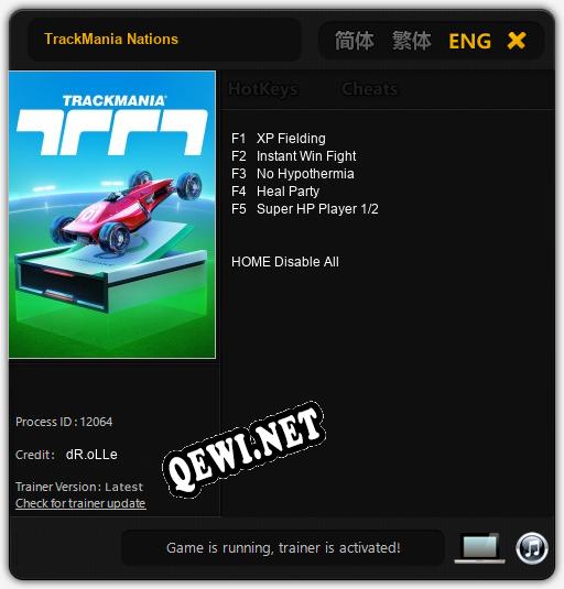 TrackMania Nations: ТРЕЙНЕР И ЧИТЫ (V1.0.56)