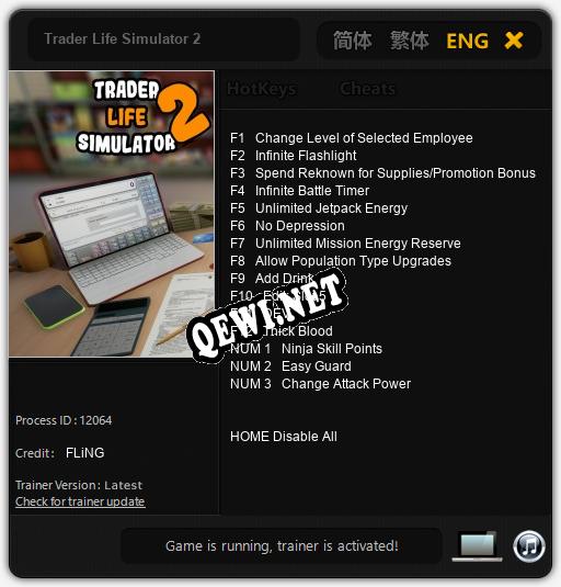 Trader Life Simulator 2: Трейнер +15 [v1.5]