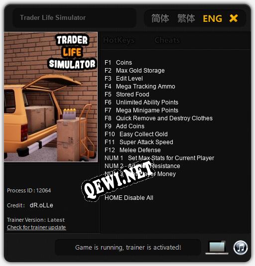 Trader Life Simulator: Трейнер +15 [v1.3]